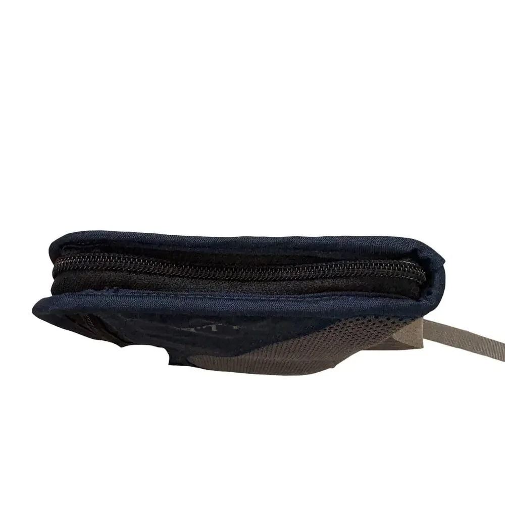LL BEAN Travel Document Holder Wallet Zip-around Nylon Strap Passport Pockets